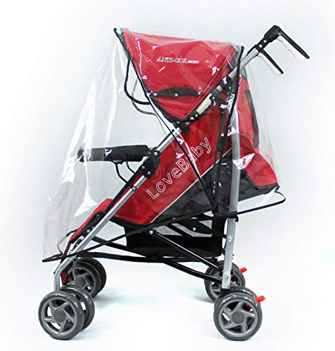 FASOTY Stroller Rain Cover Universal Waterproof Baby Stroller Cover, Rain Cover for Stroller, Jogging Stroller Rain Cover, Pushchairs Stroller Weather Shield for Wind Snow Dust, Ventilation Clear | The Storepaperoomates Retail Market - Fast Affordable Shopping