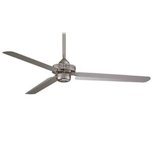 Minka-Aire F729-BN Steal 54 Inch 3 Blade Ceiling Fan in Brushed Nickel Finish