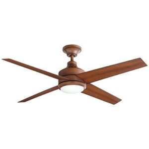 Home Decorator’s Collection Mercer 52 in. LED Indoor Distressed Koa Ceiling Fan