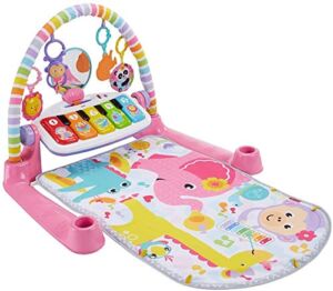 Fisher-Price Deluxe Kick ‘n Play Piano Gym, Pink , 36.02×27.01×17.99 Inch (Pack of 1)