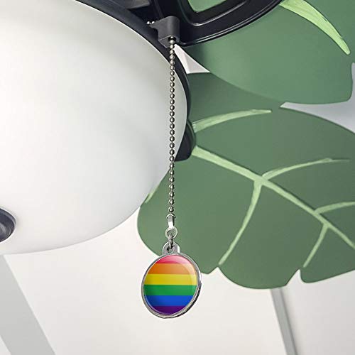 GRAPHICS & MORE Rainbow Pride Gay Lesbian Contemporary Ceiling Fan and Light Pull Chain | The Storepaperoomates Retail Market - Fast Affordable Shopping