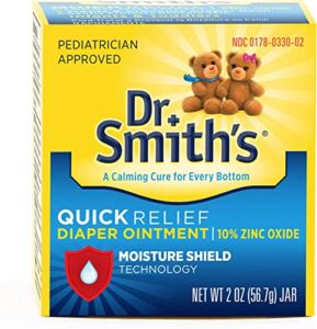 Dr. Smith’s Diaper Rash Ointment – 2 oz, Pack of 2