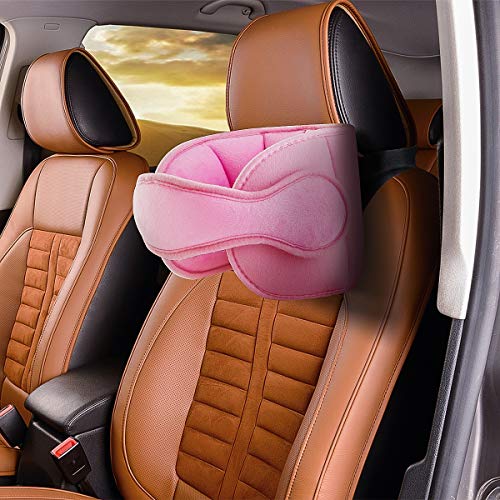 Nuolate2019 Toddler Car Seat Head Support Child Safety Car Seat Neck Relief Holder Baby Sleep Aid Strap Kids Gift (Pink) (CAR-90SEAT) | The Storepaperoomates Retail Market - Fast Affordable Shopping