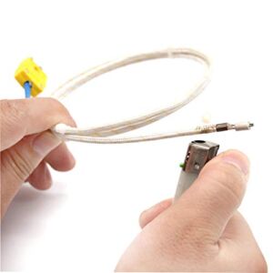 T-PRO K-Type Thermocouple Wire for Very High Temperature(0-1000℃) Fiberglass (1M Wire)