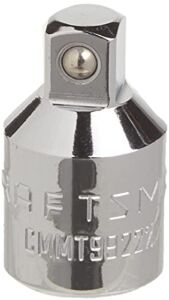 CRAFTSMAN 3/8″ To 1/2″ Socket Adapter, 1/2-Inch Drive, Female to Male (CMMT99222)