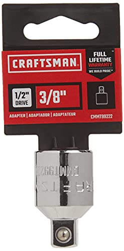 CRAFTSMAN 3/8″ To 1/2″ Socket Adapter, 1/2-Inch Drive, Female to Male (CMMT99222) | The Storepaperoomates Retail Market - Fast Affordable Shopping