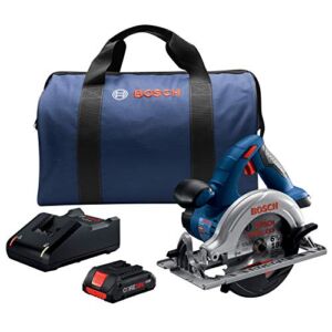 BOSCH CCS180-B15 18V 6-1/2 In. Circular Saw Kit with (1) CORE18V 4.0 Ah Compact Battery