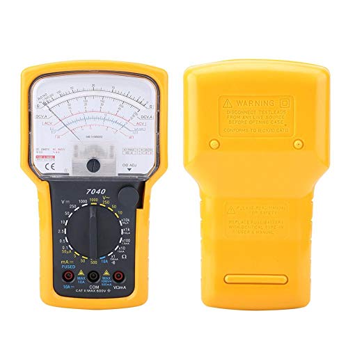 Analog Multimeter, KT7040 AC/DC Analog Multimeter High Accuracy Analog Multimeter Voltage Current Pointer Multimeter Tester, Analog Pointer Multimeter | The Storepaperoomates Retail Market - Fast Affordable Shopping