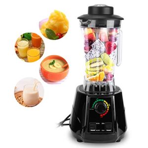 Blender Smoothie Maker,2300W High Power Professional Food Processor,Fruit Blender with 2L BPA Free Container for Commercial Home Use(110V)