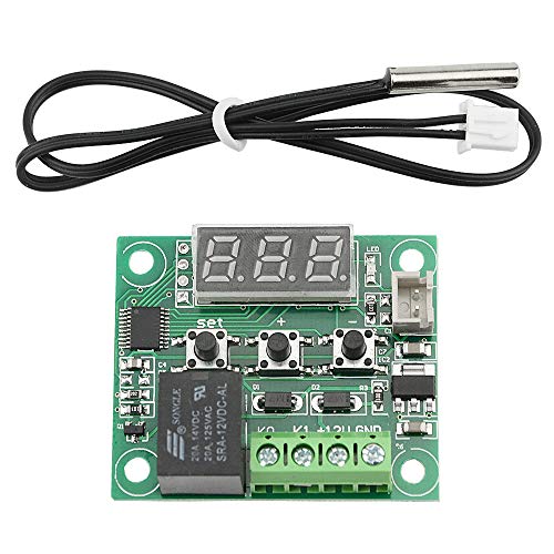 XINGYHENG 2PCS W1209 Digital Thermostat high Precision Temperature Control Switch Module DC 12V Micro Temperature Control Board and NTC 10K Thermistor Sensors Digital Temperature Probe | The Storepaperoomates Retail Market - Fast Affordable Shopping