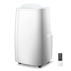 LHRIVER 1,4000 BTU Portable Air Conditioner, Compact AC Cooling Unit w/Built-in Dehumidifier & Fan Modes, Cools up to 700 Sq.Ft, Air Cooler with Remote Control Washable Filter for Room