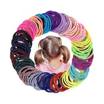 Joyeah Baby Hair Ties for Girls 200 Pieces Multicolor Small Hair Elastics No Crease Ponytail Holder for Baby Girls Infants Toddlers (Diameter 2.5 cm) | The Storepaperoomates Retail Market - Fast Affordable Shopping