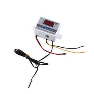 Thermostat Controller Switch Digital Temperature Controller DC12V 120W High Precision Digital Heating/Cooling Temperature Control with Probe