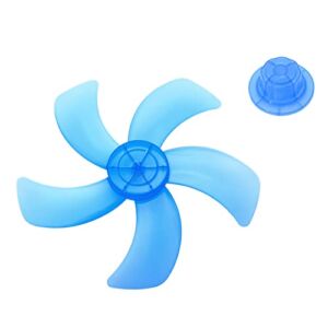 Aislor Fan Blade, Replacement Part fits for 16-inch/400mm Standing Pedestal Fan or Table Fanner Blue E 16 Inch