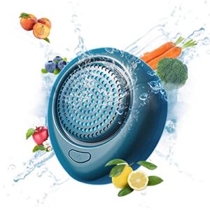 Ultrasonic Capsule Fruit Vegetable Cleaning Sanitizer Washer Machine Veggie Cleaner Portable Wireless Food Sterilizer Aqua Pure Purifier Washing Remover Device Water Gadget