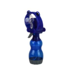 Portable Handheld Water Misting Fan- water spray fan-Misting Fan- Battery Operated Water Spray Mist Fan, Mini Fans for Travel, Outdoors, Hiking (Blue)