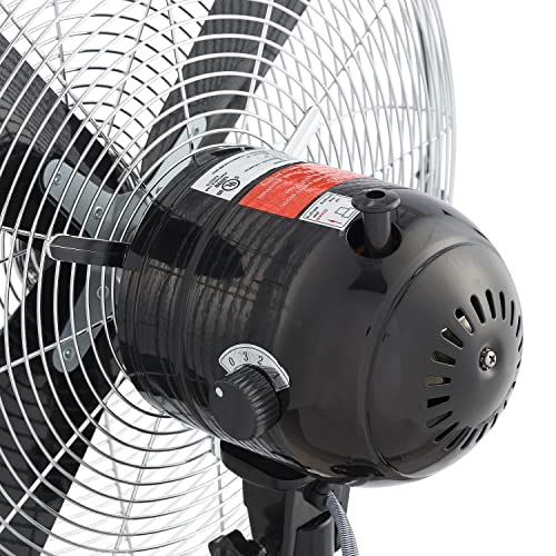 DCLINA Better Homes & Gardens 16” Retro 3-Speed Metal Standing Fan, Black (Black) | The Storepaperoomates Retail Market - Fast Affordable Shopping