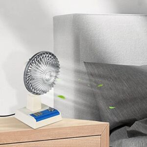 USB Retro Fan Electric Cooler Machine Desktop Office Cooler Air Circulation Conditioner Automatic shaking head Silent Small Cool Ventilador,Quiet Personal Mini Cooler for Home Office Car Travel