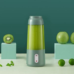 300ML Portable 𝙱lender, Rechargeable 𝙱lender, Personal Juicer, With Four Blades, USB Rechargeable, For Shakes & Smoothies