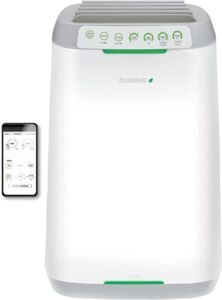 NUWAVE OxyPure ZERO Smart Air Purifier, Large Area up to 2,002 Sq Ft, Dual 4-Stage Air Filtration, Adjustable 30°, 60°, 90° Vents, Washable & Reusable Filters for ZERO Waste & ZERO Filter Replacements