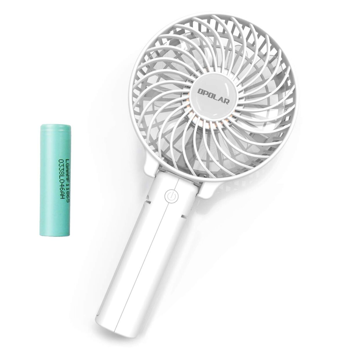 (ABC)Portable Handheld Fan,USB Rechargeable Hand Fan with 2200mAh Battery Operated, Mini Hand Held Fans 3 Speeds Adjustable, 180° Rotation Foldable Personal Desk Fan for Home Office Travel-White亚马逊禁售 | The Storepaperoomates Retail Market - Fast Affordable Shopping