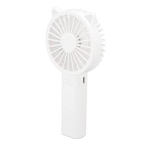 DUSC Handheld Small Fan, Lightweight Handheld Mini Fan with Light for Office for Home for Dormitory