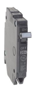 General Electric THQP120 Circuit Breaker, 1-Pole 20-Amp Thin Series Size: 20 amp, Model: THQP120, Outdoor & Hardware Store