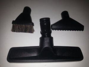 Hoover Canister 3 Piece Attachment Kit w/ Knob Style, Includes 1 Hoover Floor Brush, 1 Hoover Upholstery Tool, 1 Hoover Dusting Brush