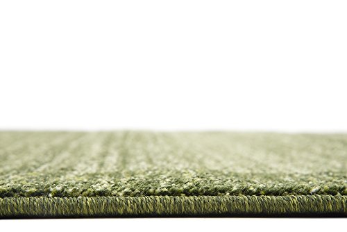 Unique Loom Del Mar Collection Area Rug-Transitional Inspired with Modern Contemporary Design, 3′ 3 x 5′ 3 Rectangular, Light Green/Beige | The Storepaperoomates Retail Market - Fast Affordable Shopping