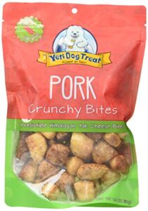 Yeti Pork Crunchy Bites Himalayan Yak Cheese Dog Treats, 4 Oz