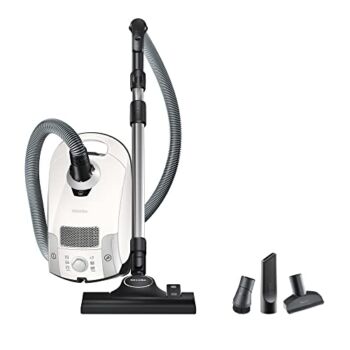 Miele Compact C1 Pure Suction Powerline Canister Vacuum, Lotus White | The Storepaperoomates Retail Market - Fast Affordable Shopping