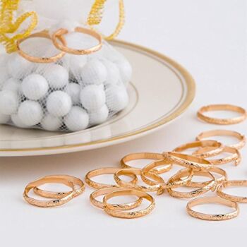 Gold Wedding Ring Bands – 3/4″, 288 Pcs | The Storepaperoomates Retail Market - Fast Affordable Shopping