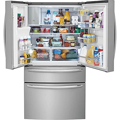 Frigidaire FG4H2272UF 36″ Gallery Series Counter Depth French Door Refrigerator with 21.8 cu. ft. Total Capacity, in Stainless Steel | The Storepaperoomates Retail Market - Fast Affordable Shopping