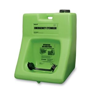 Honeywell Fendall Porta Stream II 16-Gallon (60.5 L) Refillable Primary Emergency Eye Wash Station (with 8 oz./237 ml Water Additive), Green (32-000230-0000)