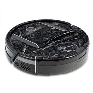 MightySkins Skin Compatible with Shark Ion Robot R85 Vacuum Minimal Cover – Onyx Marble | Protective, Durable, and Unique Vinyl wrap Cover | Easy to Apply, Remove, and Change Styles | Made in The USA