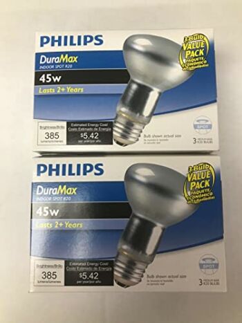 Philips 223149 Duramax 45-Watt R20 Indoor Flood Light Bulb, 3Pk x2 | The Storepaperoomates Retail Market - Fast Affordable Shopping