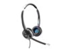 Cisco Headset 532, Wired Dual On-Ear Quick Disconnect Headset with USB-C Adapter, Charcoal, 2-Year Limited Liability Warranty (CP-HS-W-532-USBC)