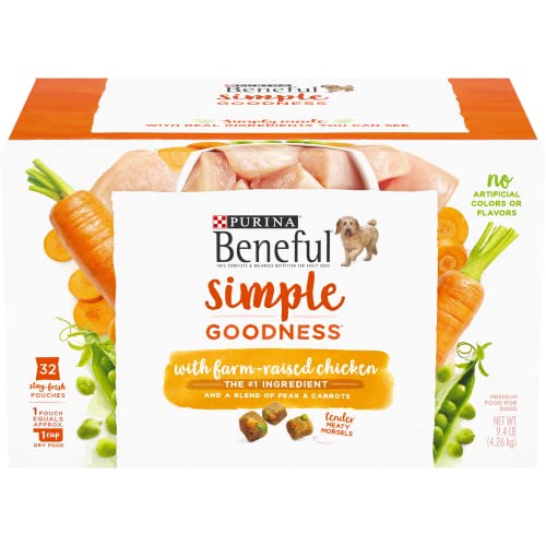 Purina Beneful Dry Dog Food, Simple Goodness With Farm Raised Chicken – 32 ct. Box | The Storepaperoomates Retail Market - Fast Affordable Shopping