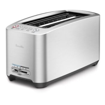 Breville BTA830XL Die-Cast Smart Toaster 4-Slice Long Slot Toaster, Brushed Stainless Steel | The Storepaperoomates Retail Market - Fast Affordable Shopping