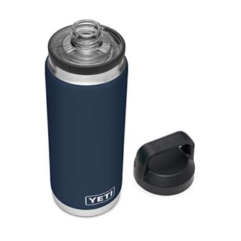 YETI Rambler 26 oz Bottle, Vacuum Insulated, Stainless Steel with Chug Cap, Navy | The Storepaperoomates Retail Market - Fast Affordable Shopping