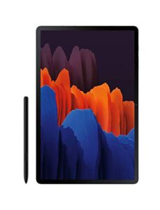 Samsung Galaxy Tab S7 (5G Tablet) LTE/WiFi (Verizon), Mystic Black – 128 GB (2020 Model – US Version & Warranty) – SM-T878UZKAVZW (Renewed)