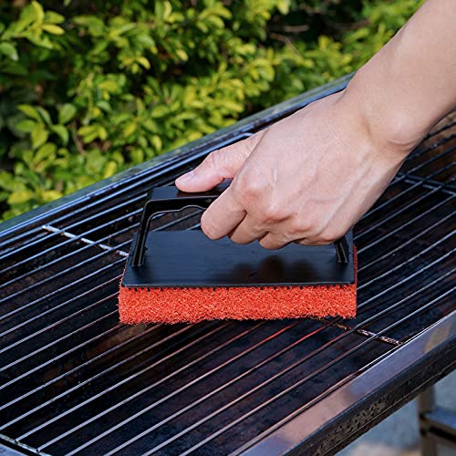 Hhome Griddle Cleaning Kit 16 Piece for Blackstone Flat Top, Grill Cleaning Accessories Tool, Easy Clean on Hot or Cold Surfaces, 14 Cleaning Pads and 2 Handles | The Storepaperoomates Retail Market - Fast Affordable Shopping
