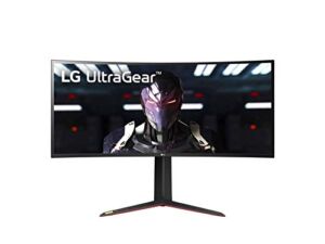 LG 34GN850-B 34 Inch 21: 9 UltraGear Curved QHD (3440 x 1440) 1ms Nano IPS Gaming Monitor with 144Hz and G-SYNC Compatibility – Black (34GN850-B)