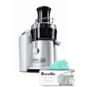 Breville Heavy-Grade Polymer Juice Fountain Plus with Pulp Container Bags