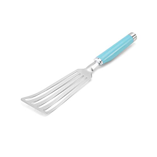 KitchenAid Gourmet Stainless Steel Flex Turner, One Size, Aqua Sky | The Storepaperoomates Retail Market - Fast Affordable Shopping
