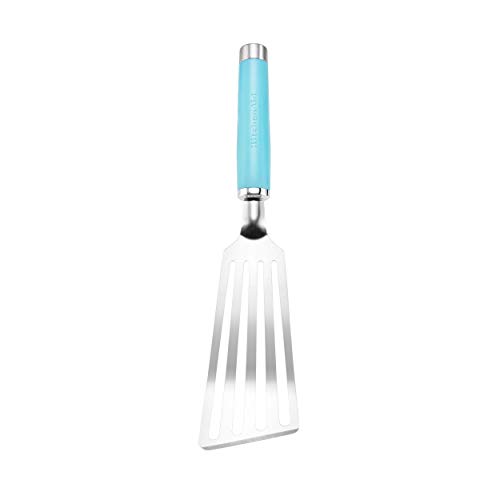 KitchenAid Gourmet Stainless Steel Flex Turner, One Size, Aqua Sky | The Storepaperoomates Retail Market - Fast Affordable Shopping