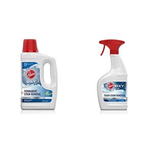 Hoover Oxy Deep Cleaning Carpet Shampoo and Oxy Spot Stain Remover Pretreat Spray, AH30950, AH30902