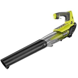 Ryobi P2108A ONE+ 100 mph 280 CFM 18-Volt Lithium-Ion Cordless Jet Fan Blower – Battery and Charger Not Included