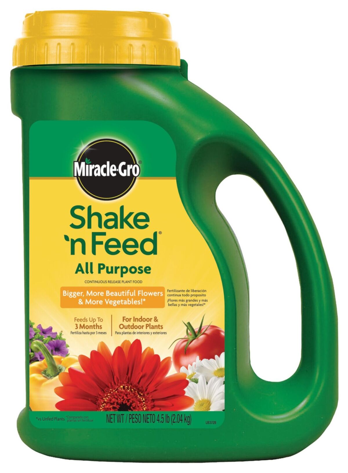 Miracle-Gro Shake ‘n Feed Continuous Release All Purpose Plant Food, 4.5-Pound | The Storepaperoomates Retail Market - Fast Affordable Shopping