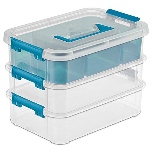 Sterilite 14138606 Layer Stack & Carry Box, 10-5/8-Inch | The Storepaperoomates Retail Market - Fast Affordable Shopping